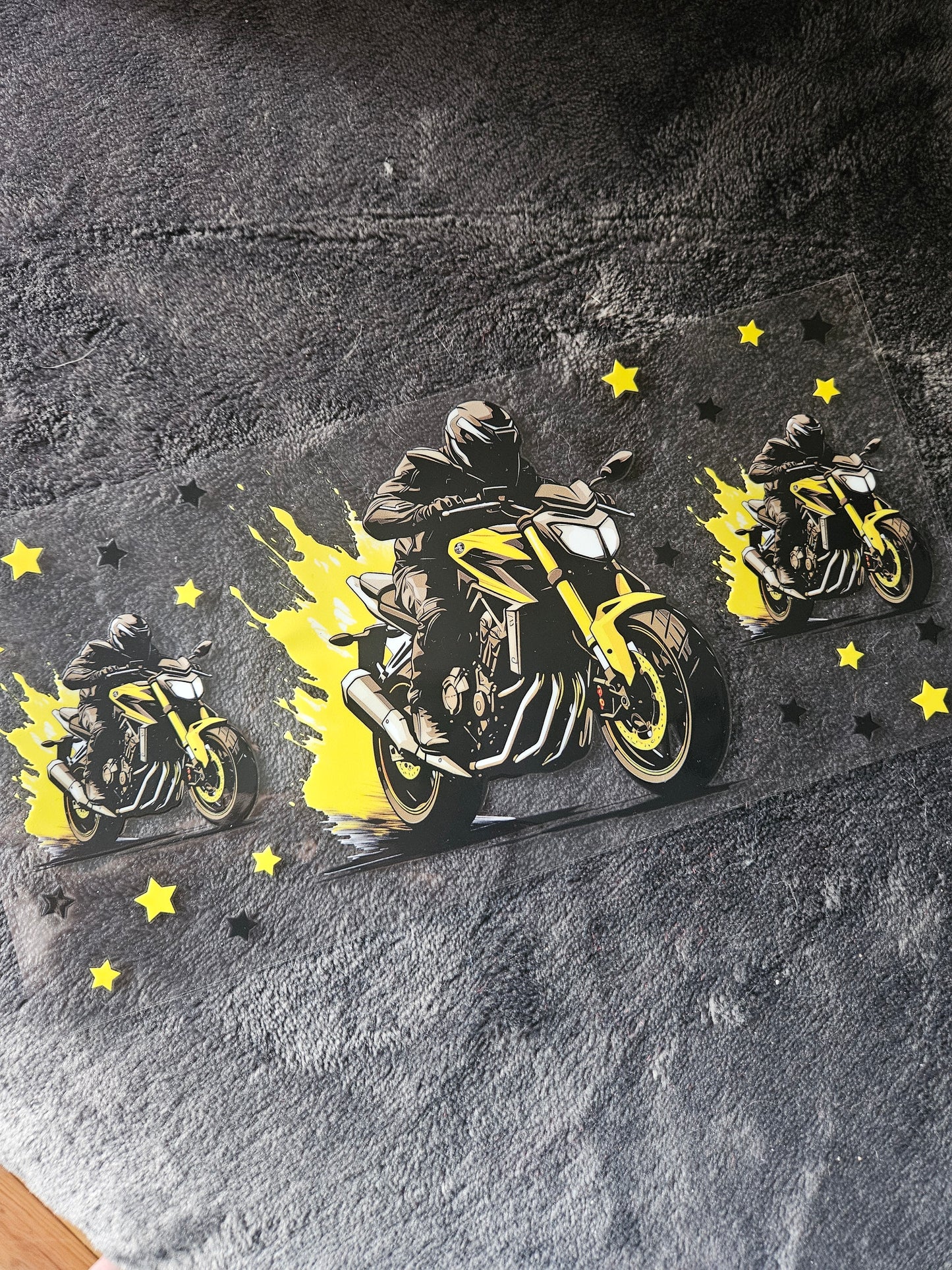 Moto Jaune