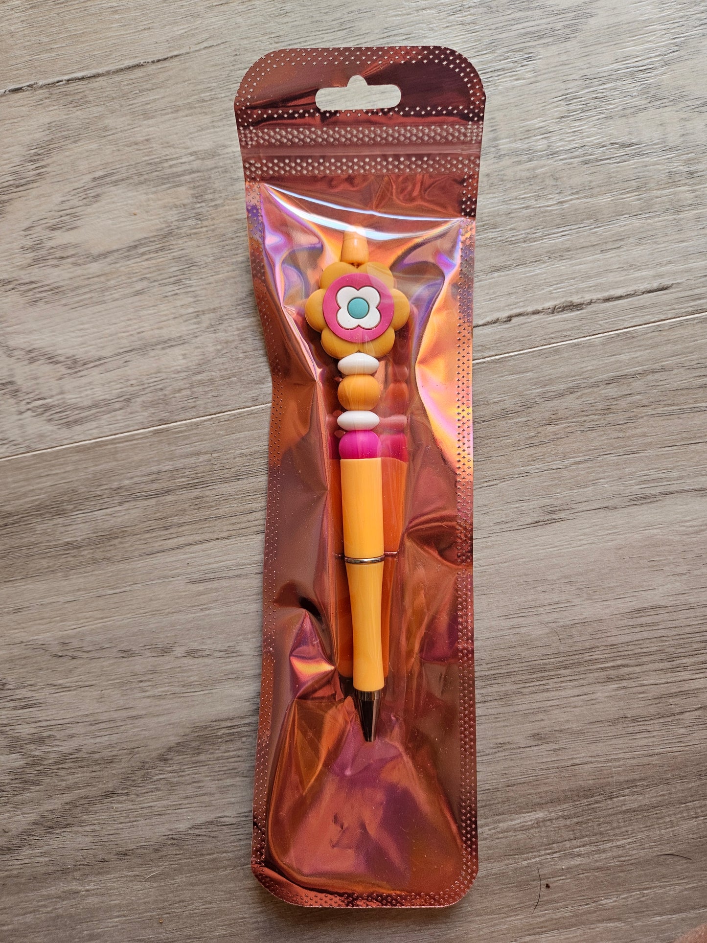 Fleur Orange et Rose